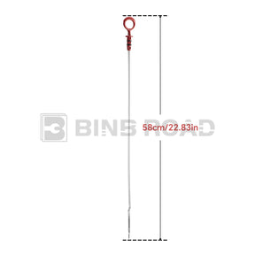 BINB ROAD Engine Oil Level Dipstick Compatible with Volvo S60 S70 S80 V70 XC70 XC90 C70 2.0L-2.5L L5 1998-2009 (Replaces 9497557)