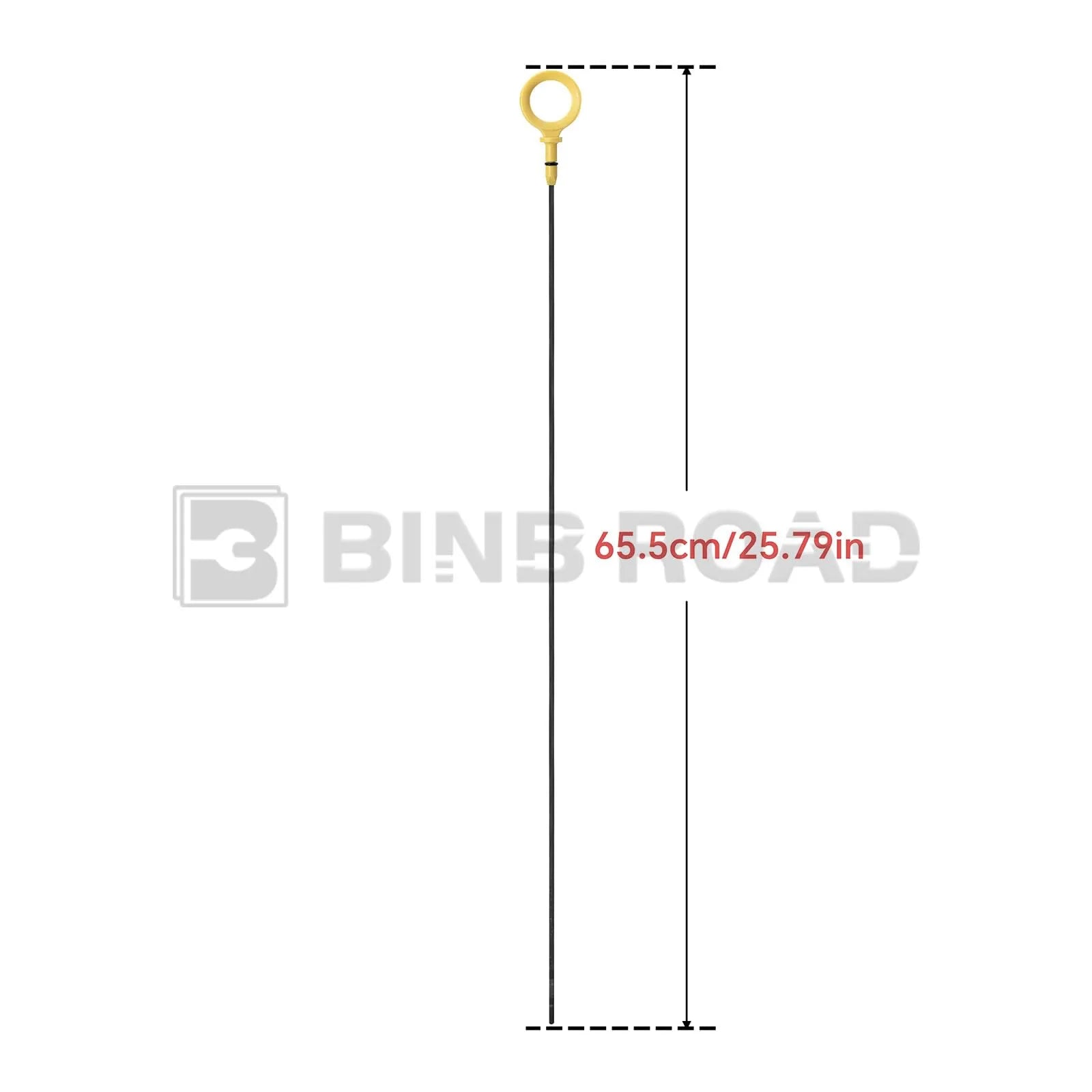 BINB ROAD Engine Oil Level Dipstick Compatible with Audi Q7 VW Touareg 3.6L V6 Gasoline 2007-2010 (Replaces 03H115607B)