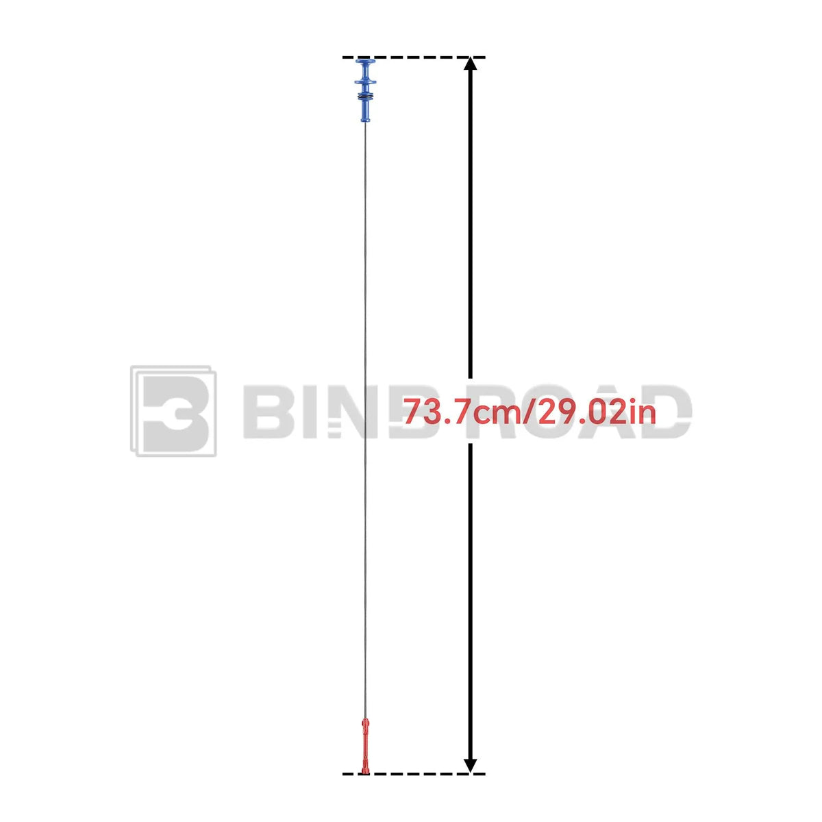 BINB ROAD Engine Oil Level Dipstick Compatible with Mercedes Benz W211 W212 X164 W463 W221 W251 W164 C216 C219 (Replaces 2730101272  )