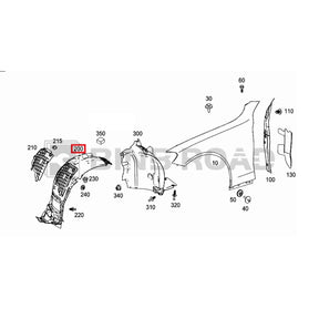 US 2056903301+2056903401 Splash Shield Front