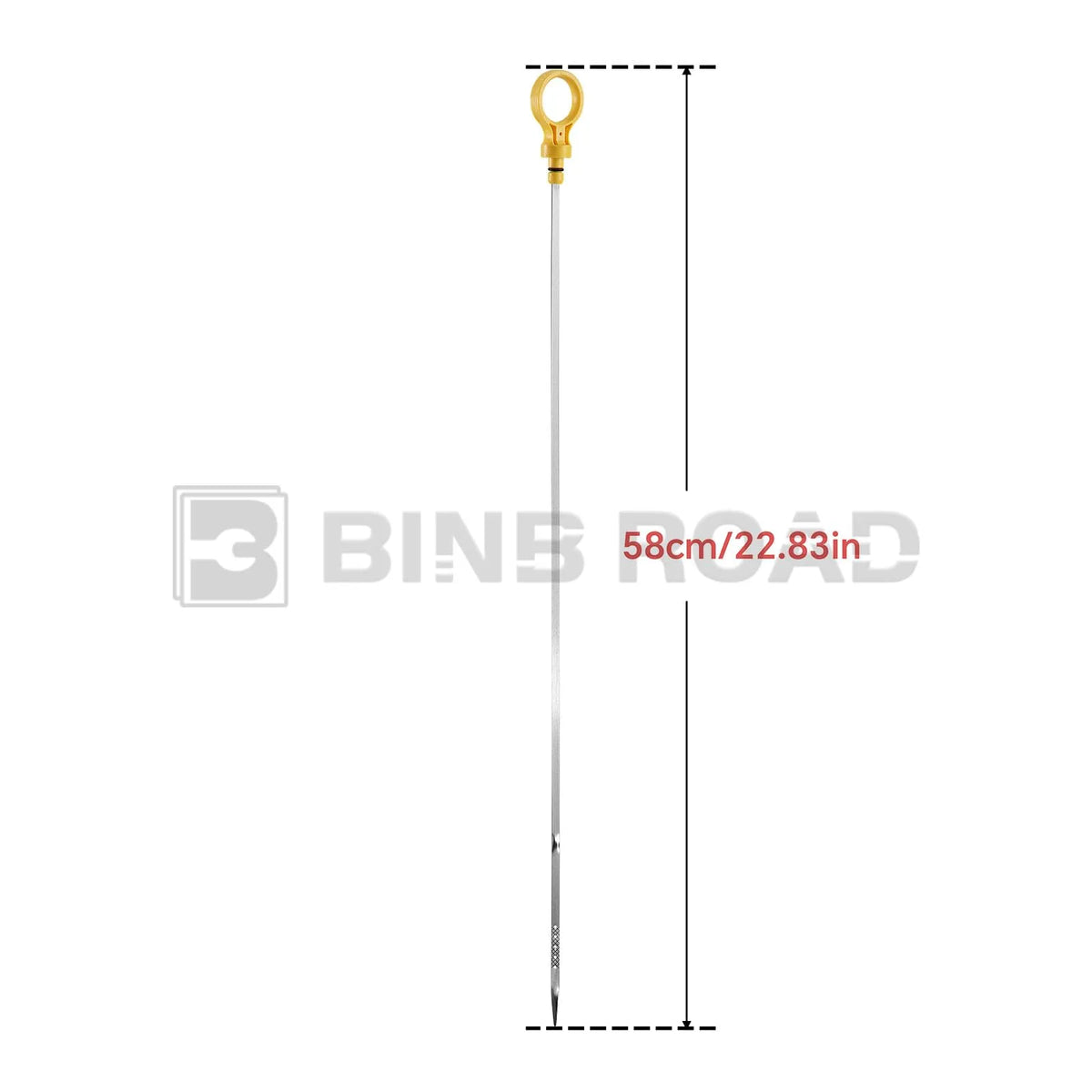 BINB ROAD Engine Oil Level Dipstick Compatible with GM Buick Chevy Pontiac Oldsmobile 3.8L 1996-2009 (Replaces 12574823)