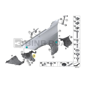 Fender Support Bracket 51647294543
