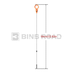 BINB ROAD Engine Oil Level Dipstick Compatible with VW Jetta Passat Golf Beetle Rabbit 2.5L L5 2005-2018 (Replaces 07K115611M)