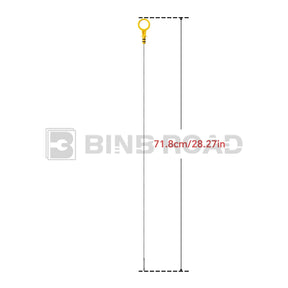 BINB ROAD Engine Oil Level Dipstick Compatible with GM Camaro SS G8 V8 (Replaces 12669528 12634547)
