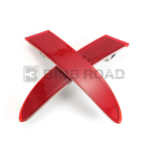 US 63147217315 + 63147217316 Rear Bumper Reflector-Sport Model