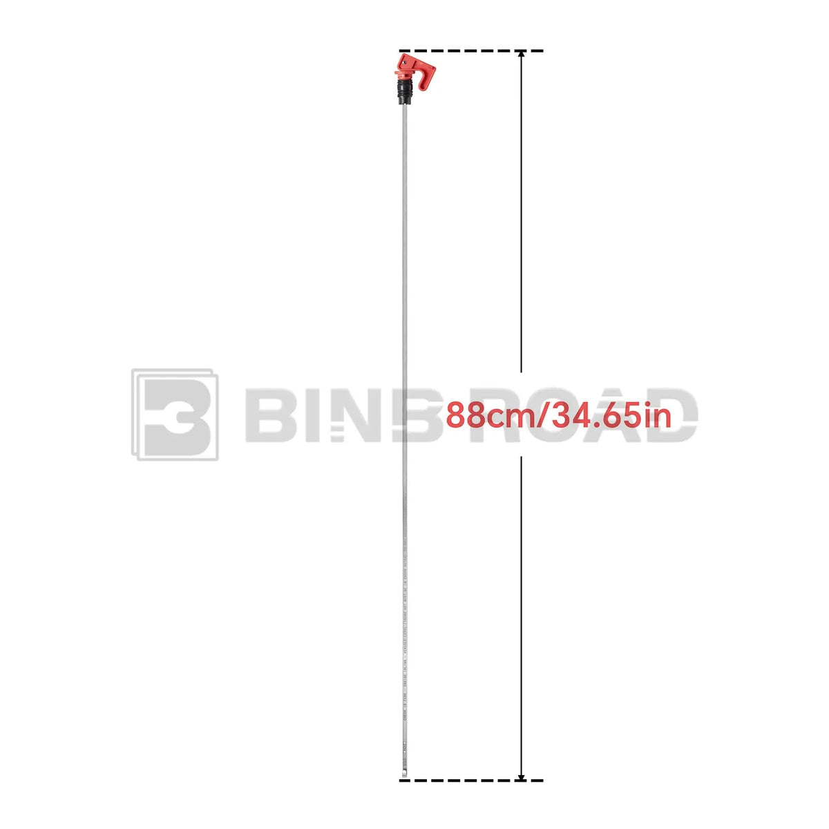 BINB ROAD Engine Oil Level Dipstick Compatible with Silverado Tahoe Sierra Yukon Escalade H2 5.3L 6.0L 2006-2013 (Replaces 15791230)
