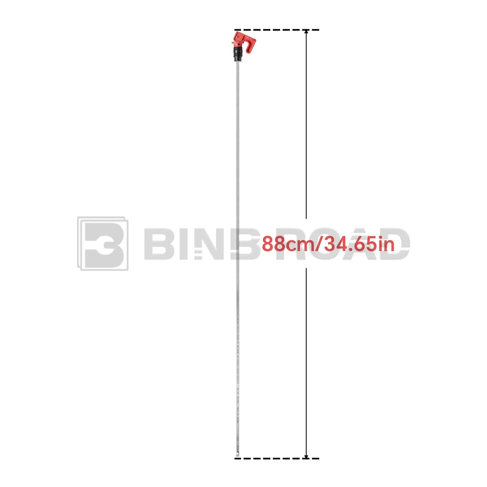 BINB ROAD Engine Oil Level Dipstick Compatible with Silverado Tahoe Sierra Yukon Escalade H2 5.3L 6.0L 2006-2013 (Replaces 15791230)