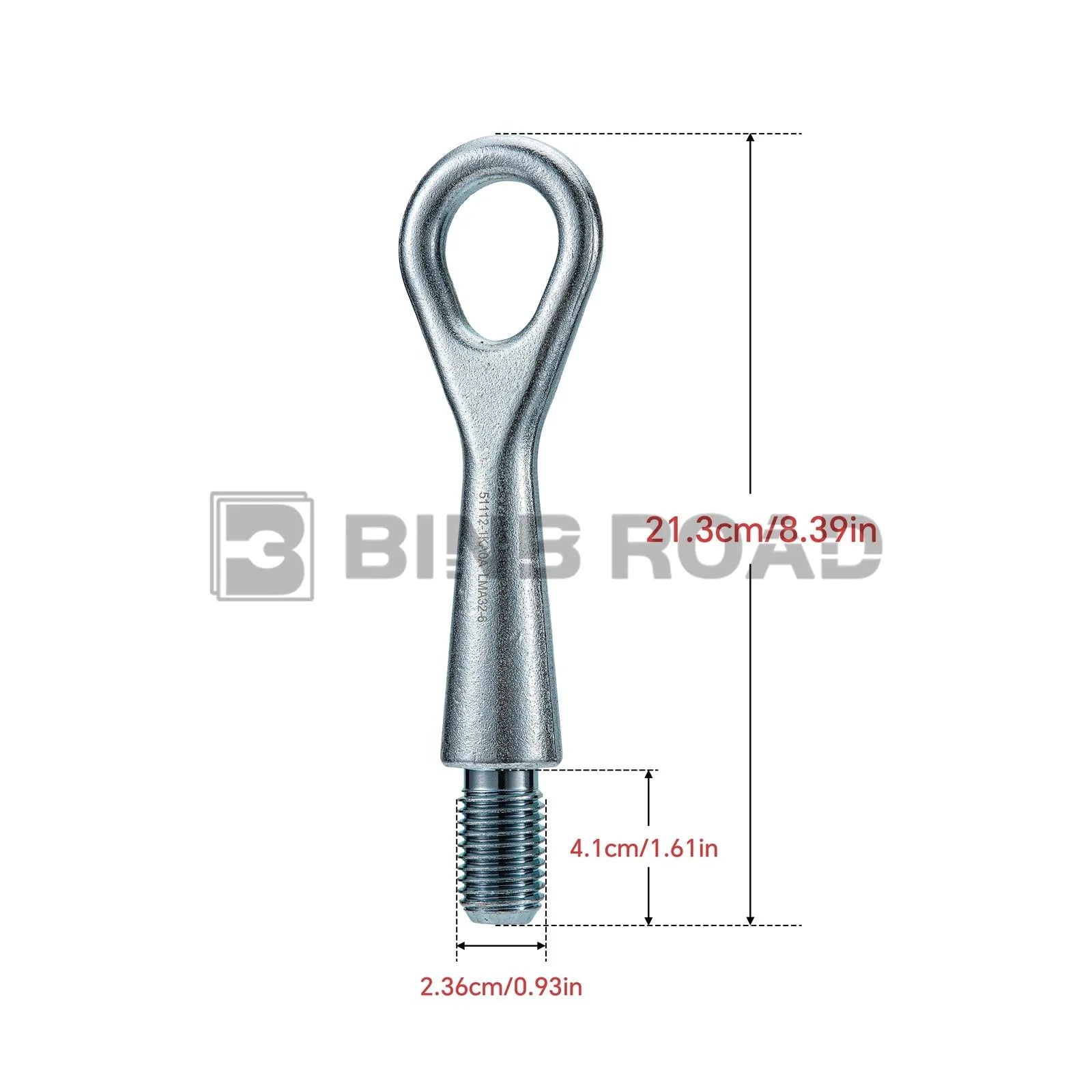 BINB ROAD Tow Hook Tow Eye Compatible with Nissan 370Z GT-R Altima Juke Kicks Leaf Murano Pathfinder Rogue Sentra Versa Z (Replaces 51112-1KA0A)