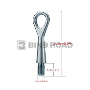 BINB ROAD Tow Hook Tow Eye Compatible with Nissan 370Z GT-R Altima Juke Kicks Leaf Murano Pathfinder Rogue Sentra Versa Z (Replaces 51112-1KA0A)