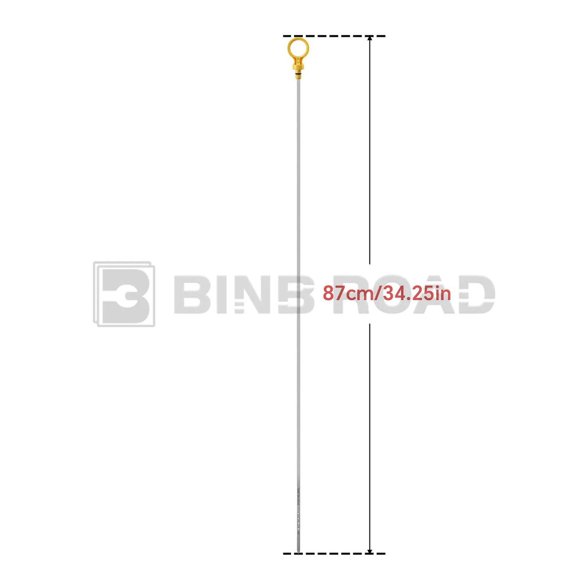 BINB ROAD Engine Oil Level Dipstick Compatible with Chevy GMC C2500 C3500 K2500 K3500 Suburban 7.4L 1996-2000 (Replaces 12557083)