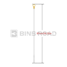 BINB ROAD Engine Oil Level Dipstick Compatible with Chevy GMC C2500 C3500 K2500 K3500 Suburban 7.4L 1996-2000 (Replaces 12557083)