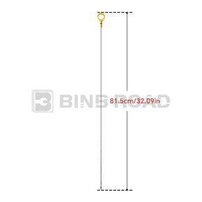 BINB ROAD Engine Oil Fluid Dipstick Compatible with Jeep Commander Grand Cherokee 3.7L V6 (Replaces 53021747AF)
