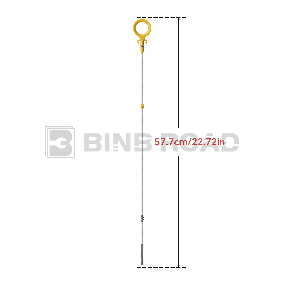 BINB ROAD Engine Oil Level Dipstick Compatible with Audi A4 B6 B7 Quattro Cabriolet 2.0T FSI 2005-2009 (Replaces 06D115611B)