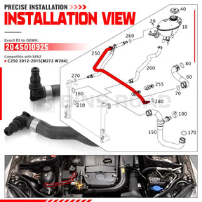2045010925 Radiator Coolant Hose