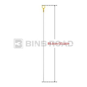 BINB ROAD Engine Oil Level Dipstick Compatible with Chevy Silverado Tahoe Suburban GMC Sierra Yukon Cadillac Escalade Hummer H2 2000-2008 (Replaces 12610053)