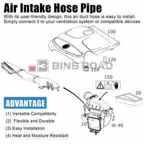 US 2700900282 Air Intake Hose Pipe