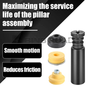 33506767010 +33526768544 +33536767334 +33506771738 +33506771737 Rear Suspension Shock Strut Mount Bump Stop Kit