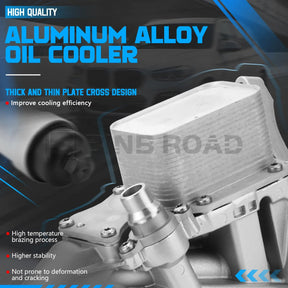 11428596283 Aluminum Engine Oil Cooler Filter Housing