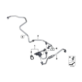 13907636157 Fuel Tank Ventilation Valve With Pipe