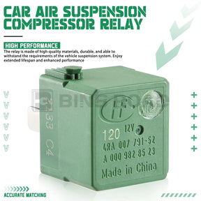 0025422319 Suspension Air Compressor Relay 5-Prong
