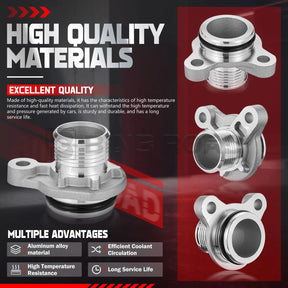 11537580969 Coolant Hose Metal Flange Upgrade