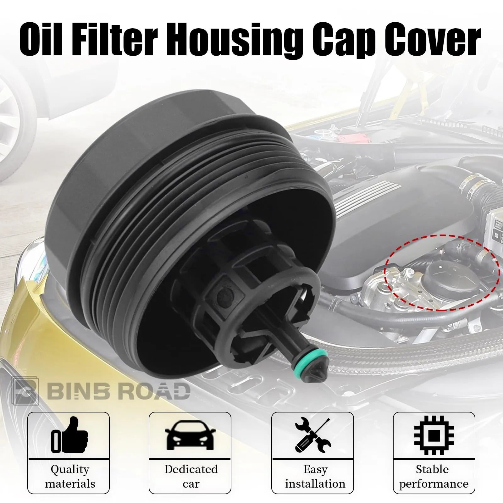 11427525334 Oil Filter Housing Cap Cover