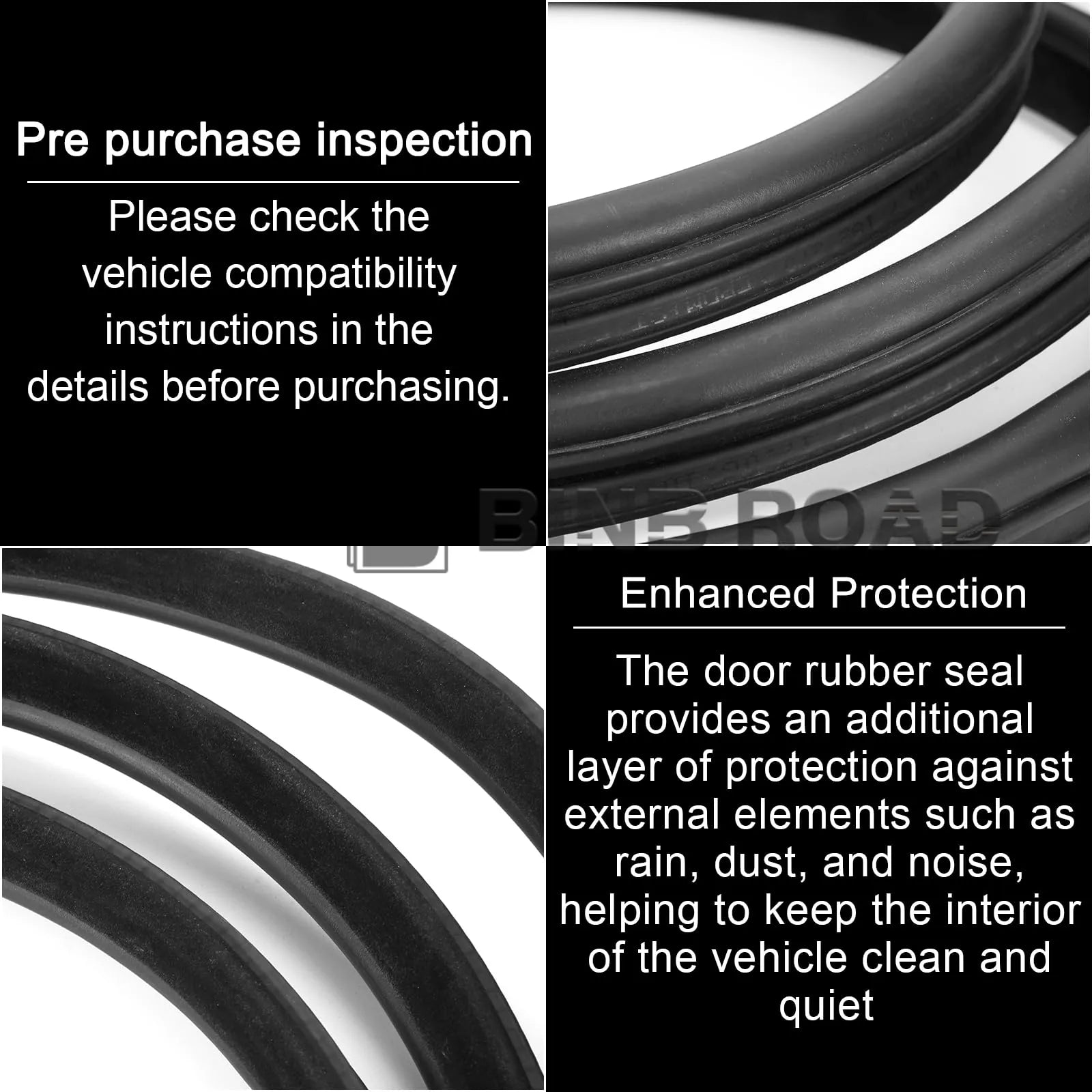 US 51727278503 51727182270 Windproof Seal Weather Strip