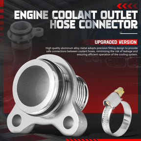 11537603514 Upgrade Coolant Hose Metal Flange