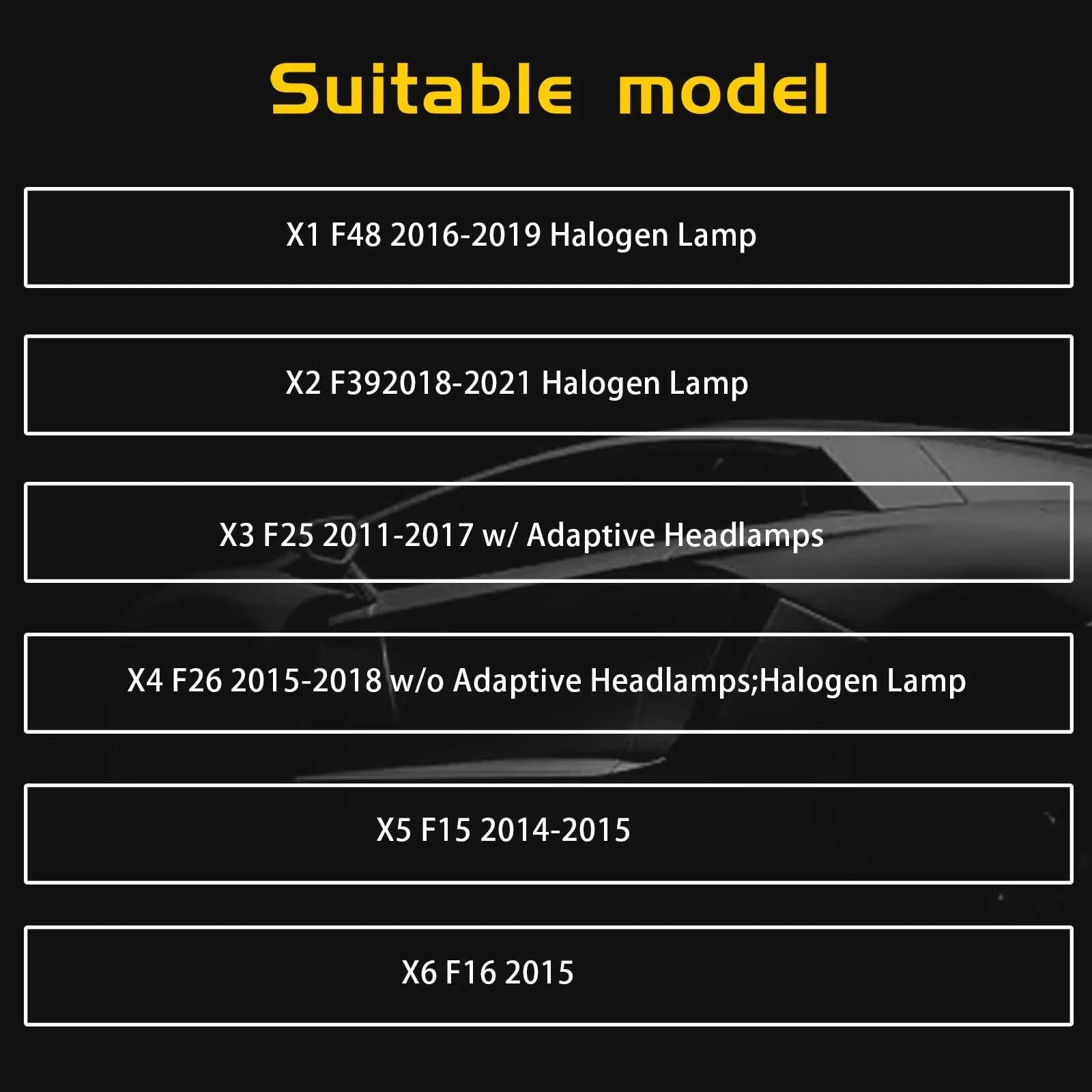 63177238787 + 63177238788 Fog Lamp Day Running Lamp