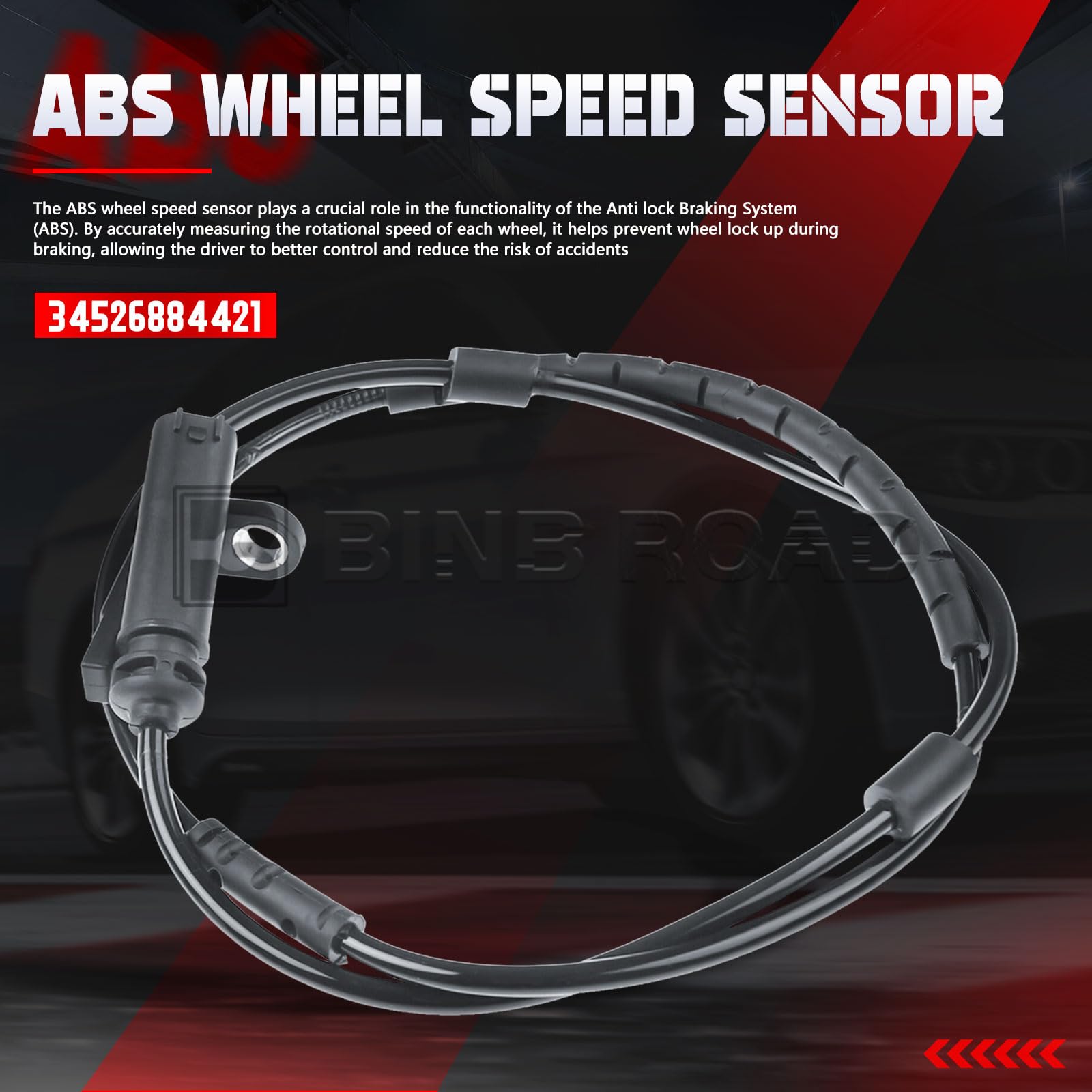 34526884421 ABS Wheel Speed Sensor