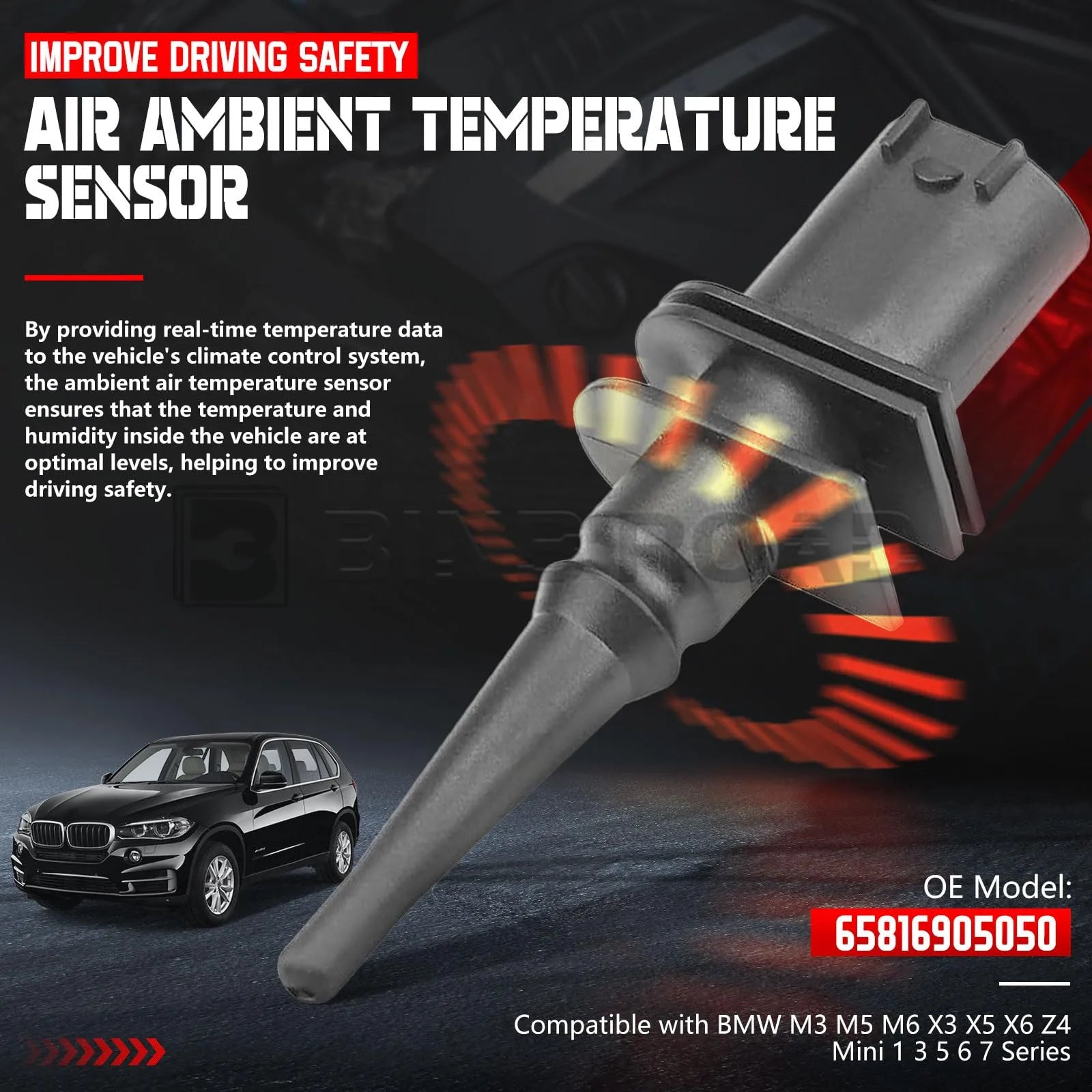 UNS 65816936953 65816905050 61132359999 Temperatur Sensor
