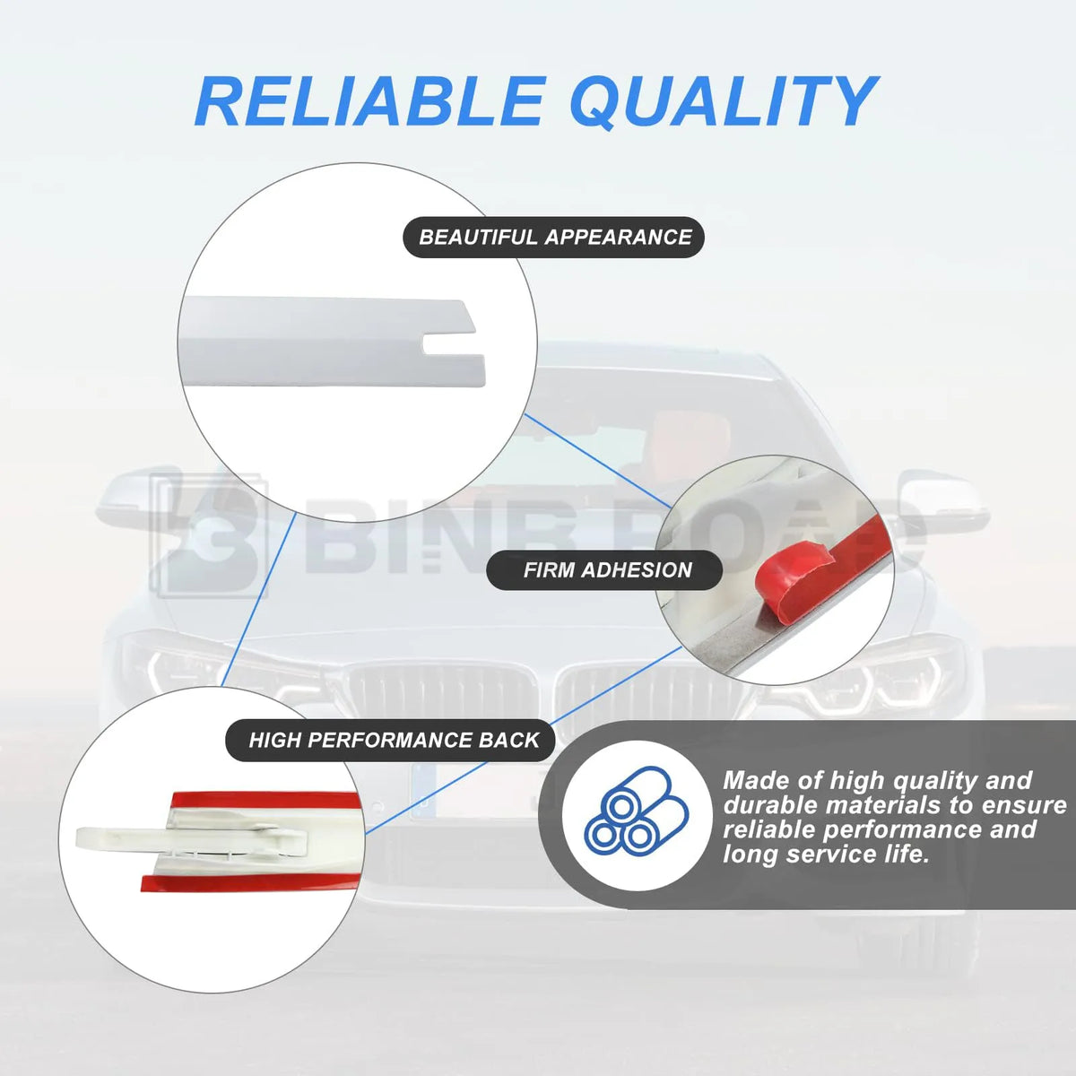 Convertible Roof Top Hinge Cover Kit Compatible with BMW E93 F33 F83