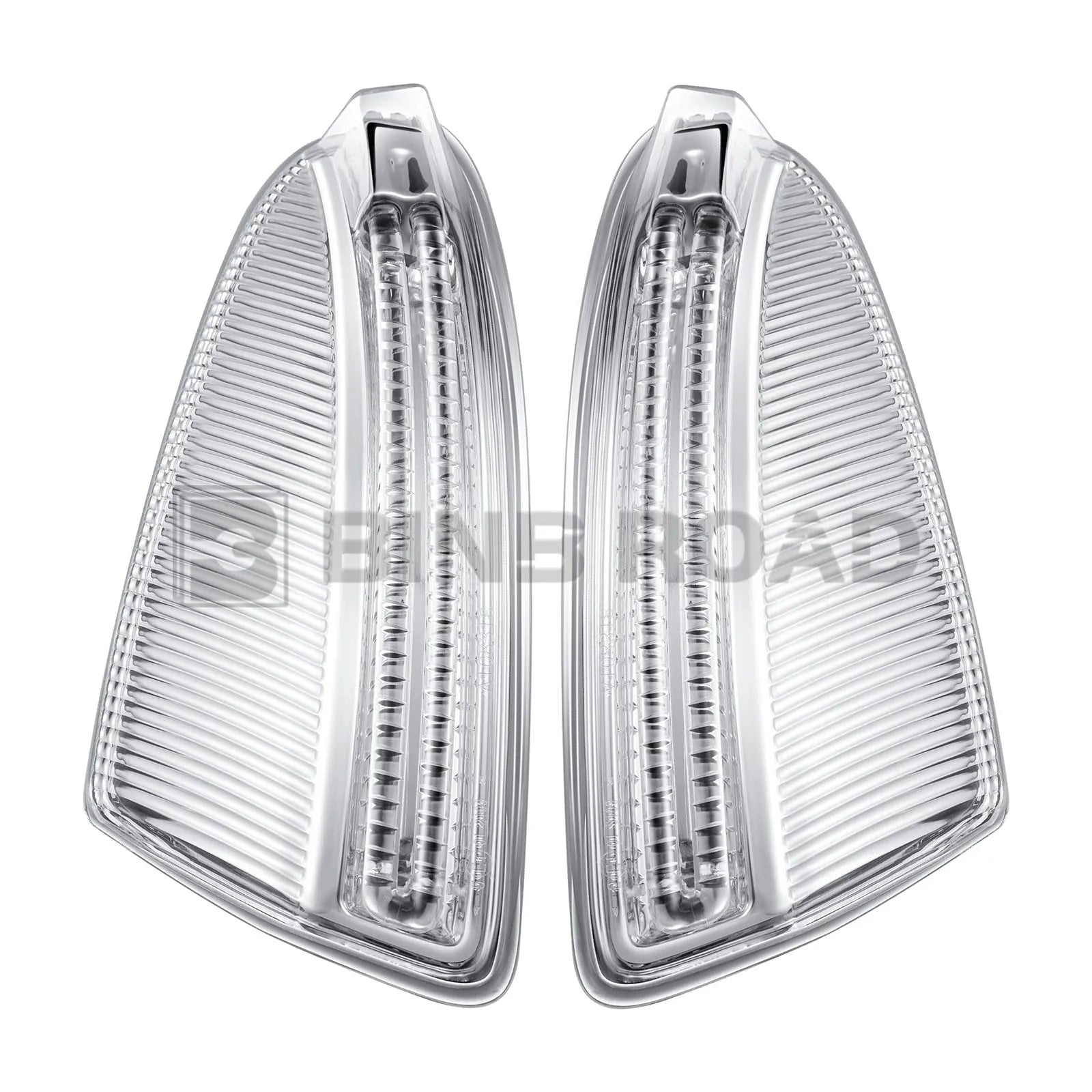 US 2048200821 + 2048200721 2Pcs Turn Signal LED Door Wing Side Mirror Light