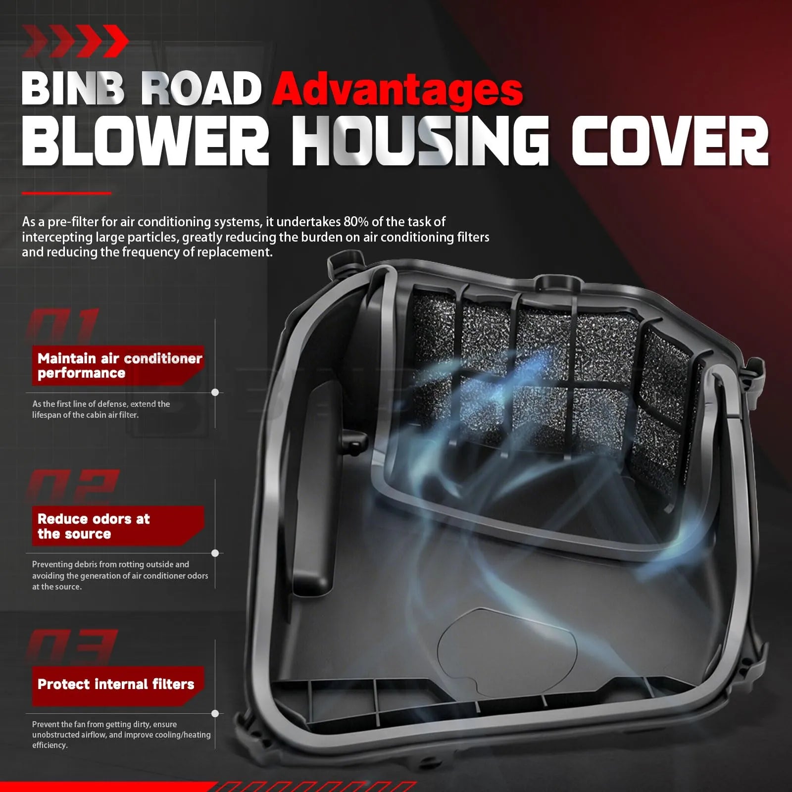 US 64119216222 Blower Housing Cover