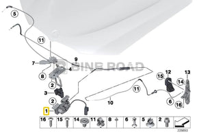 US 51237336582 Hood Safety Catch Latch Lock