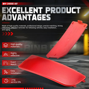 9068260040 + 9068260140 Rear Bumper Reflector