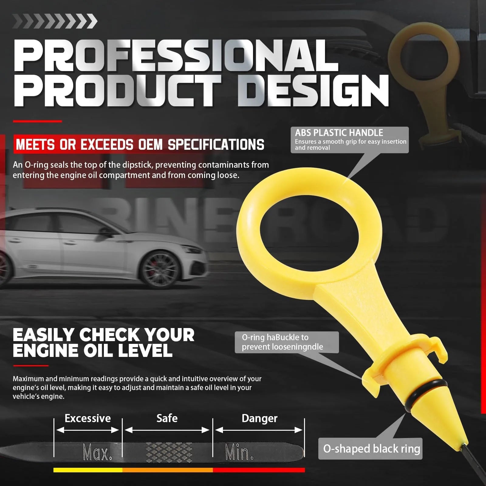 06J115611E Engine Oil Level Dipstick