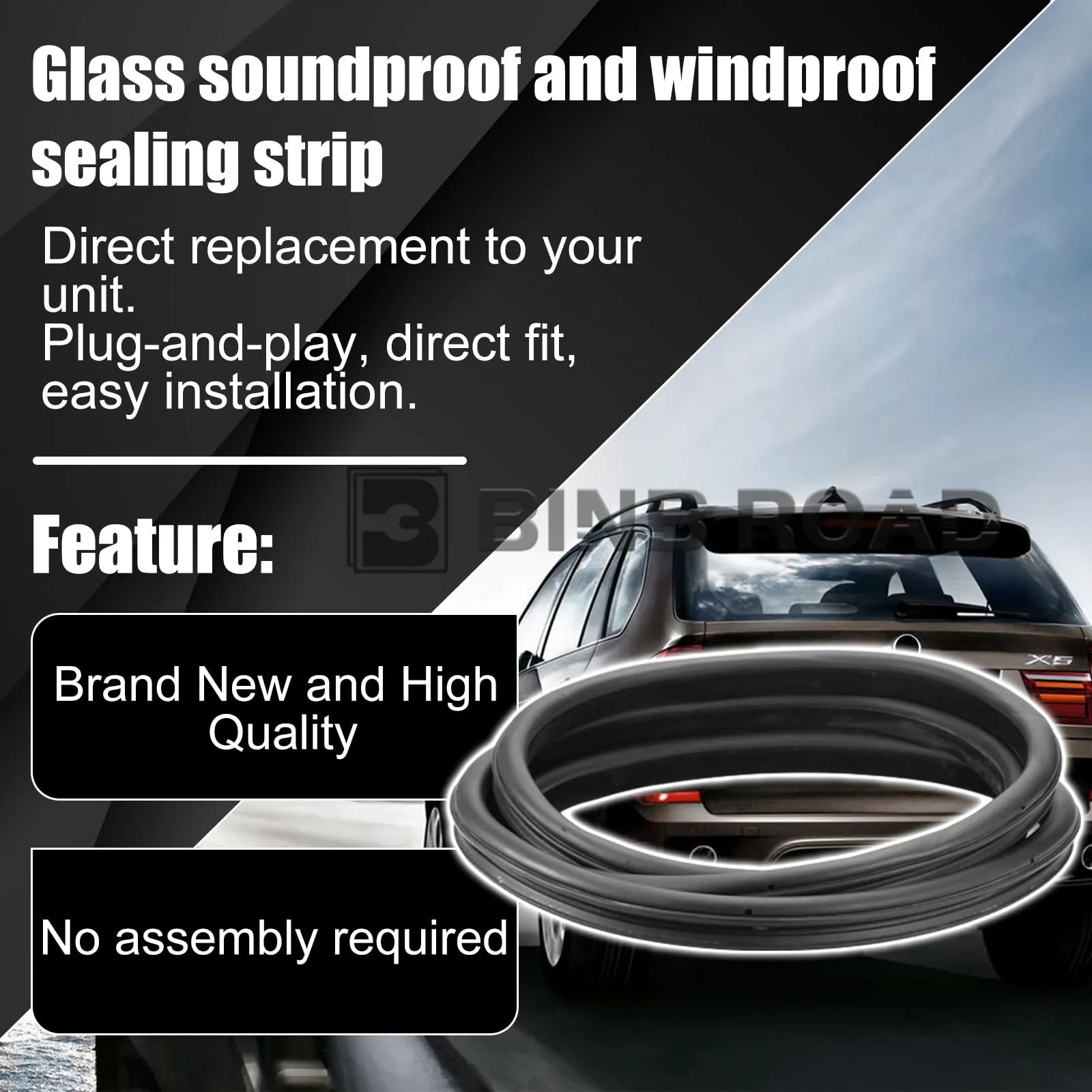 51767220381 Car Rubber Weather Seal
