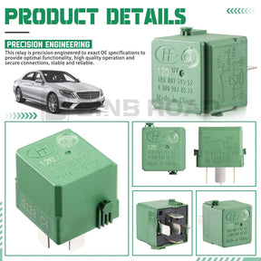 0025422319 Suspension Air Compressor Relay 5-Prong