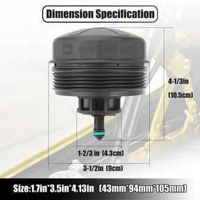 11427525334 Oil Filter Housing Cap Cover