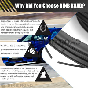 51727278503 51727182270 Windproof Seal Weather Strip