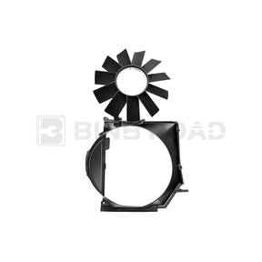US 17111436259+11521712058 Radiator Cooling Fan Shroud with Fan Blade Kit