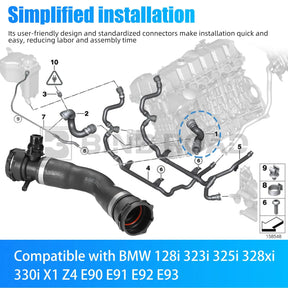 17127531579 Upper Radiator Coolant Hose