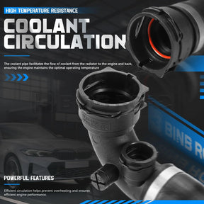 11537502525 11531705210 17127510952 7Pcs Engine Heater Inlet Pipe and Water Coolant Pipe