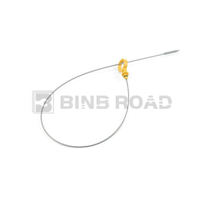 BINB ROAD Engine Oil Level Dipstick Compatible with GM Chevrolet Silverado GMC Sierra 2500HD 3500HD 6.6L Diesel 2001-2006 (Replaces 97287502)
