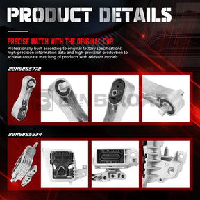 22116885778 + 22116885934 + 22316853449 Engine Mount Kit