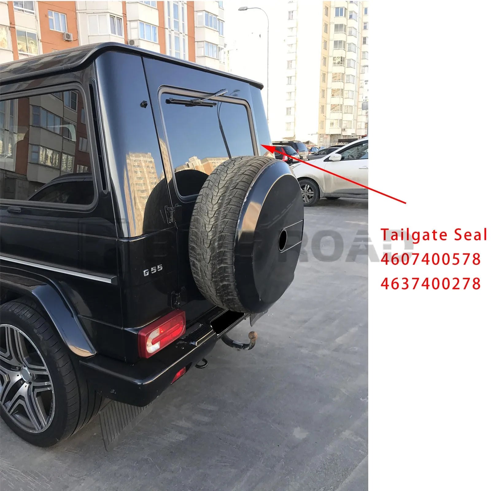 US 4607400578 4637400278 Tailgate Seal