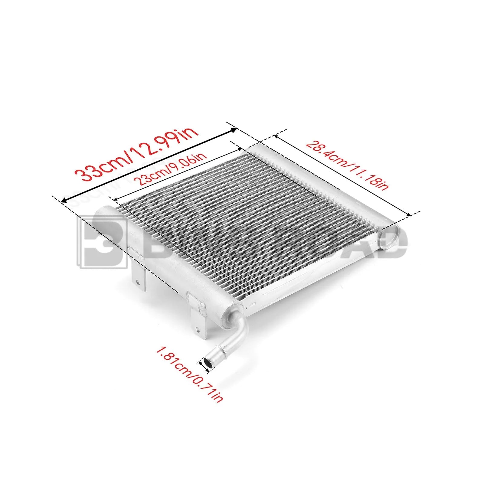 LR092120 Front Right Auxiliary Radiator