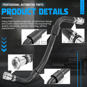 17128602599 Coolant Reservoir Hose Replacement for BMW 530i 540i 740i G30 G12
