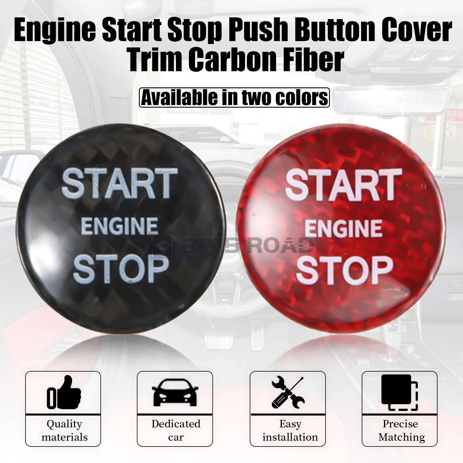 US-Motor Start Stop Push Kompatibel mit Land Rover Jaguar
